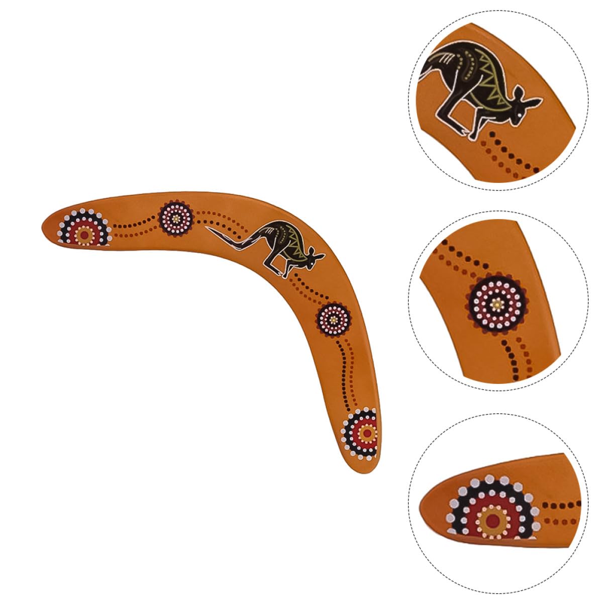 Didiseaon 2 Piezas de Boomerangs en Forma de V de Material Sintético para Deportes al Aire Libre y Área Abierta, Juguete de Maniobra para Adultos y Niños