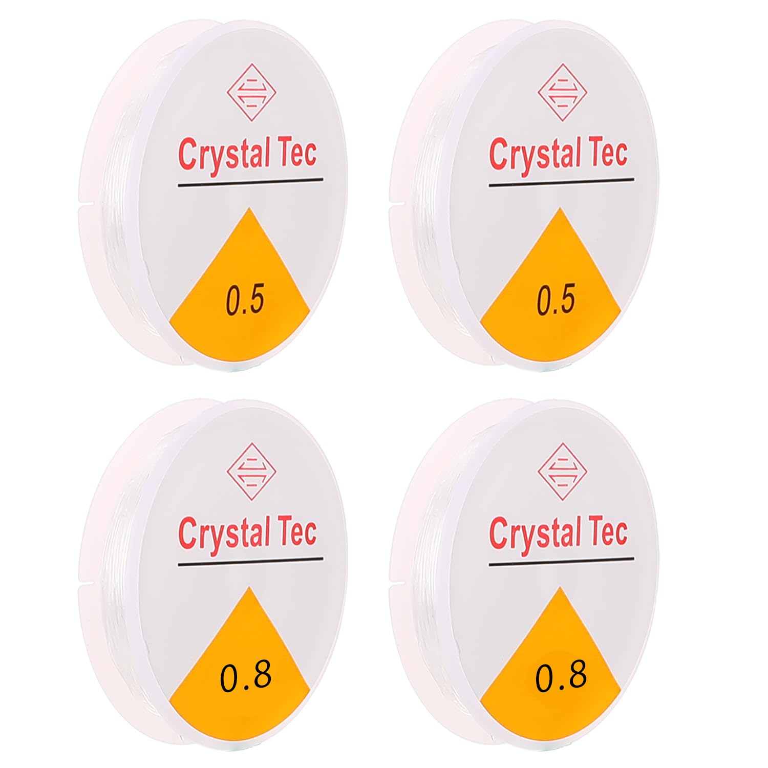 Bracelet String 0.5 0.8mm Elastic for Bracelet Making String for Bracelet Making Clear Elastic Strings for DIY Bracelet Jewellery Hanging Decorations