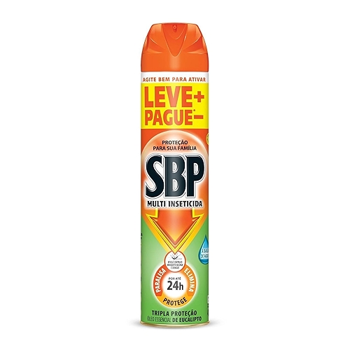 SBP Multi Inseticida Aerossol Óleo de Eucalipto 450ml