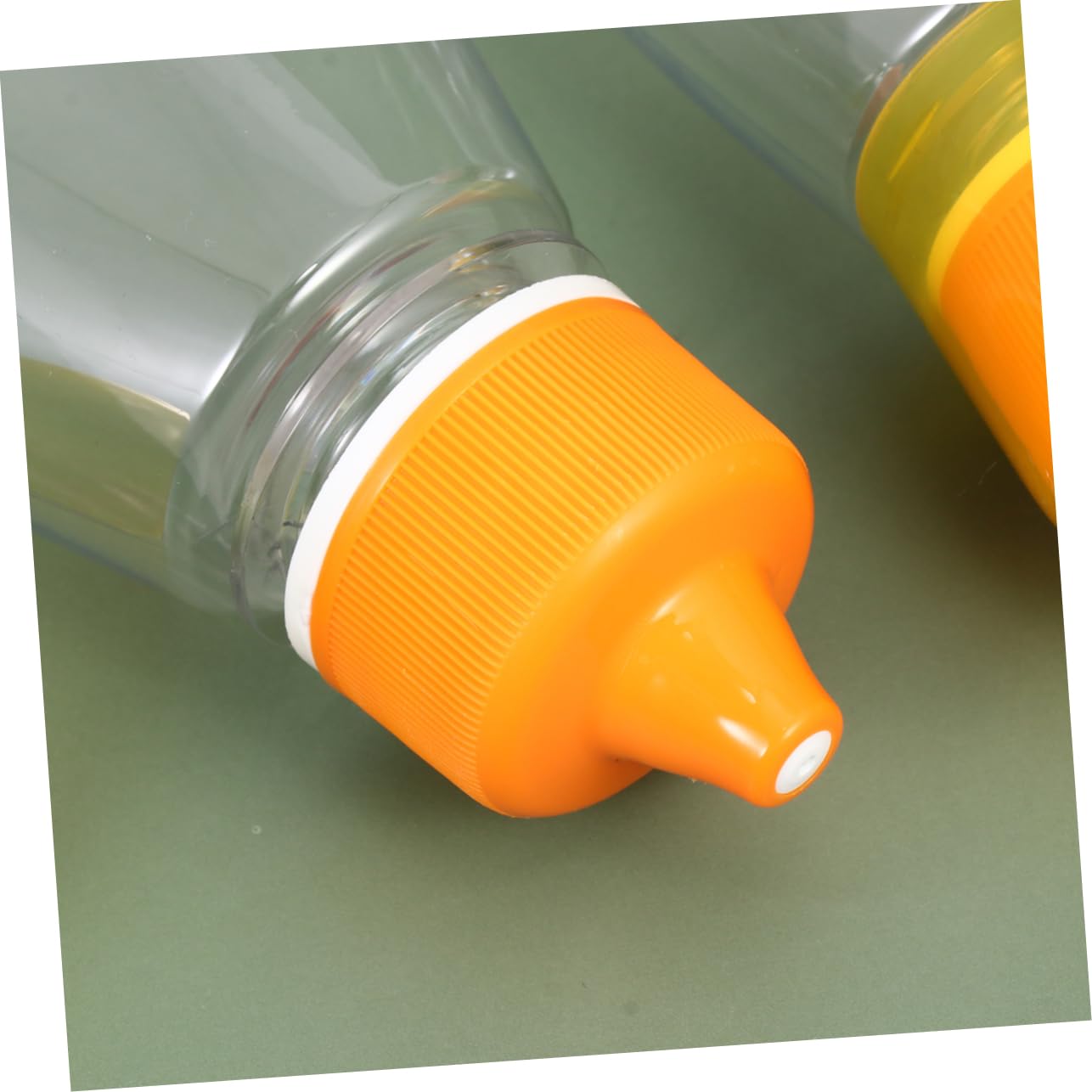 HOLIDYOYO 4pcs Honey Bottle Clear Honey Jar Ketchut Bottles Honey Sub Bottle Honey Dispenser Oil Dispenser Bottle Empty Honey Jars Sauce Containers Salad Dressing Bottle Jam Bottle re-usable