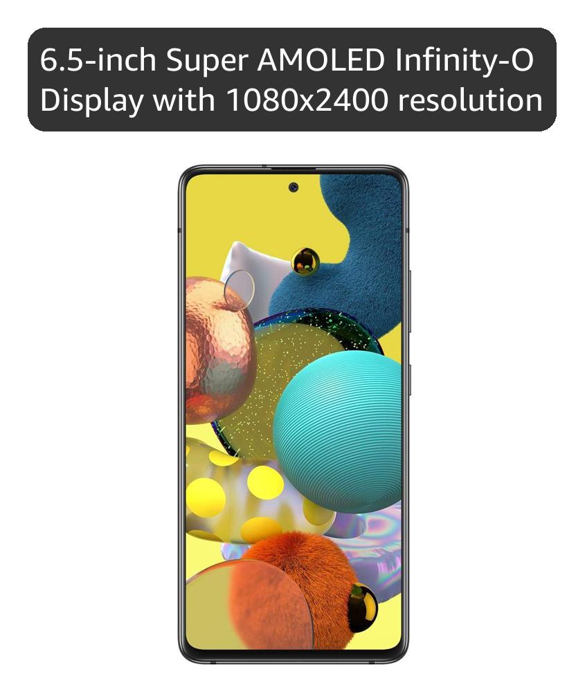 Samsung Galaxy A51 Mobile Phone; Sim Free Smartphone - Prism Crush