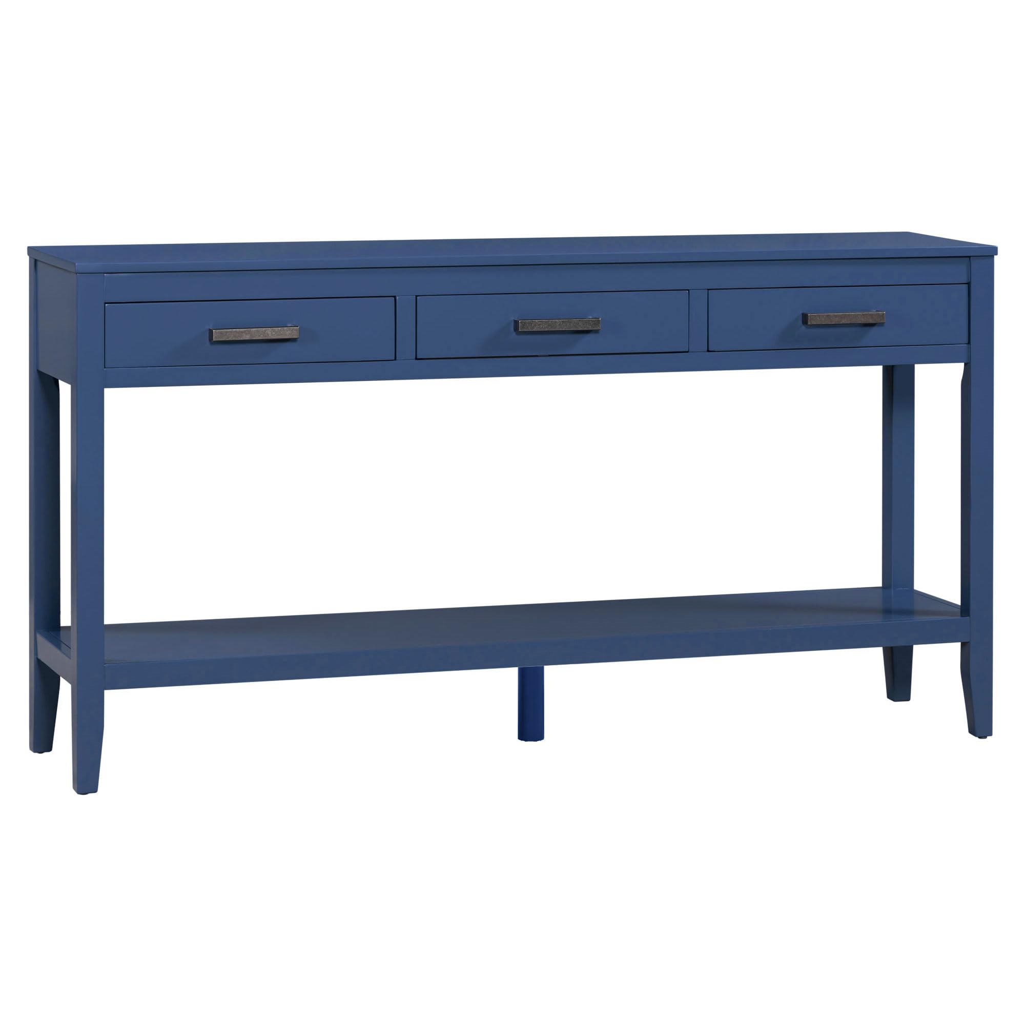 Amazon.com: Modern Wood Console Table 59-Inch Extra Long Entryway