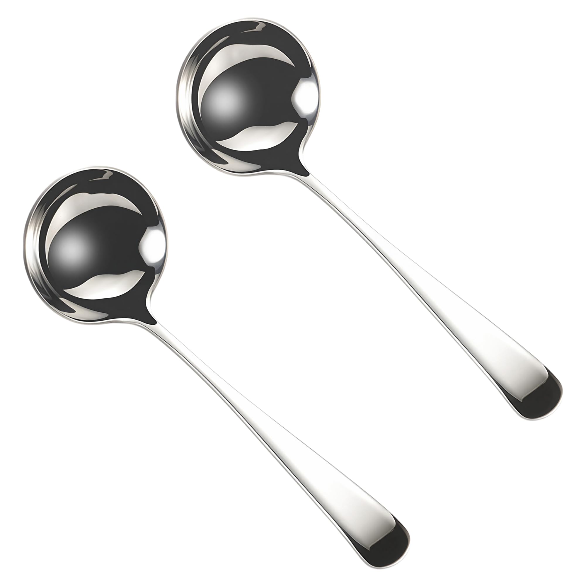 Stainless Steel Soup Ladles - 2 Pack -1