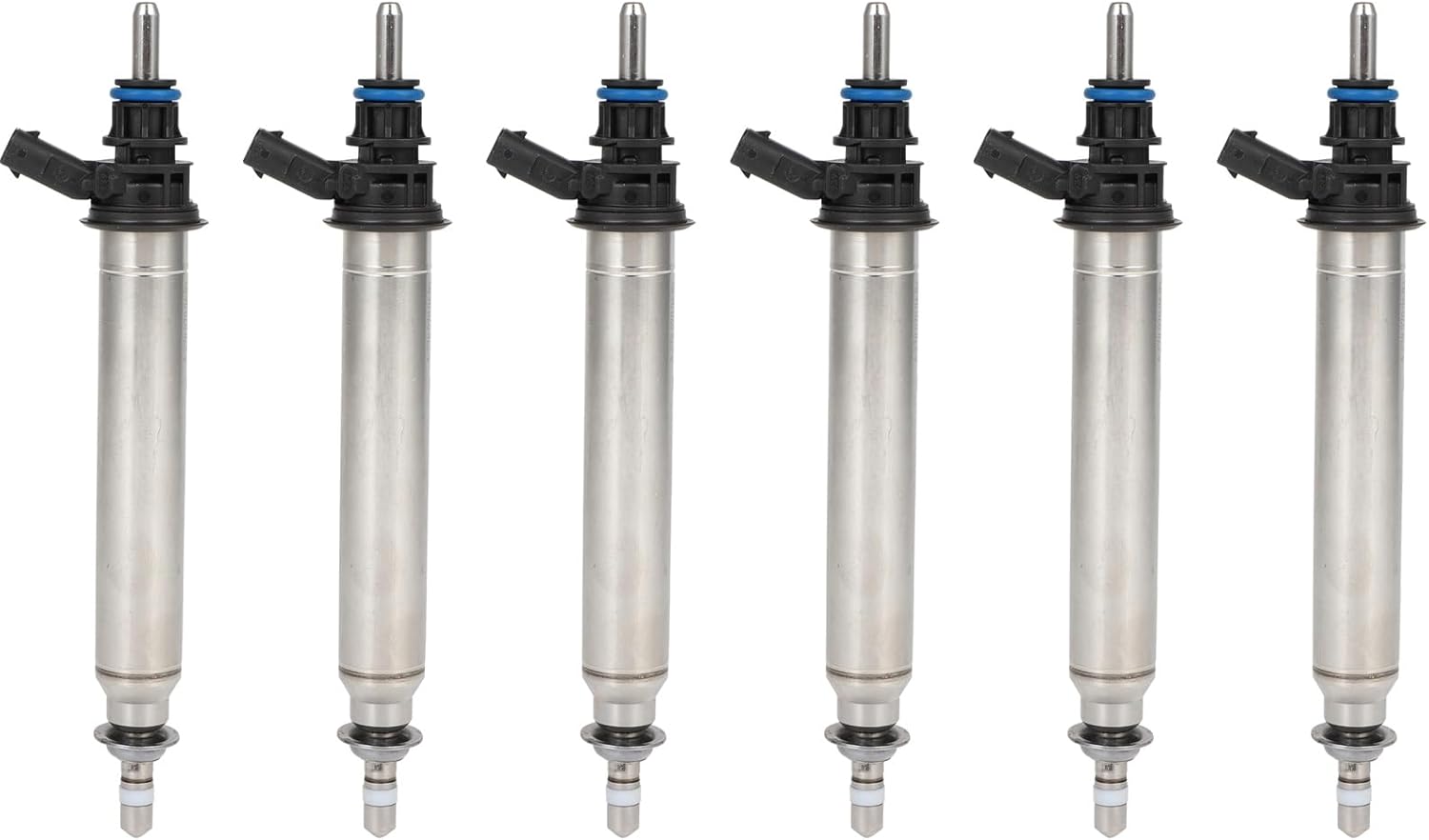 SCITOO Fuel Injectors Automotive Engine 1 Hole 6Pcs Replacement For Mercedes-Benz For C300 2013-2017,For Mercedes-Benz For C350 2012-2015,For Mercedes-Benz For SLK55 AMG 2012-2016
