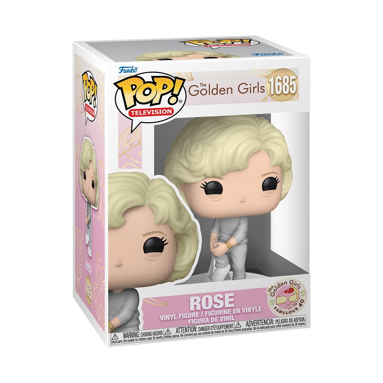 Pop TV: Golden Girls 40th Anniversary - Rose Nylund - Collectable Vinyl Figure - Gift Idea - Official Merchandise - Toys for Kids & Adults - Comedy Fans - Model Figure for Collectors