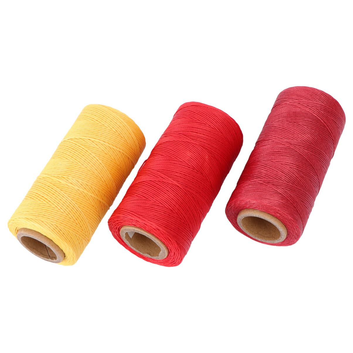 3Pcs 260M 150D Cuoio Cucito Filo Filo Cerato per Cucito a Mano in Pelle E Rilegatura a Libro 0. 8Mm
