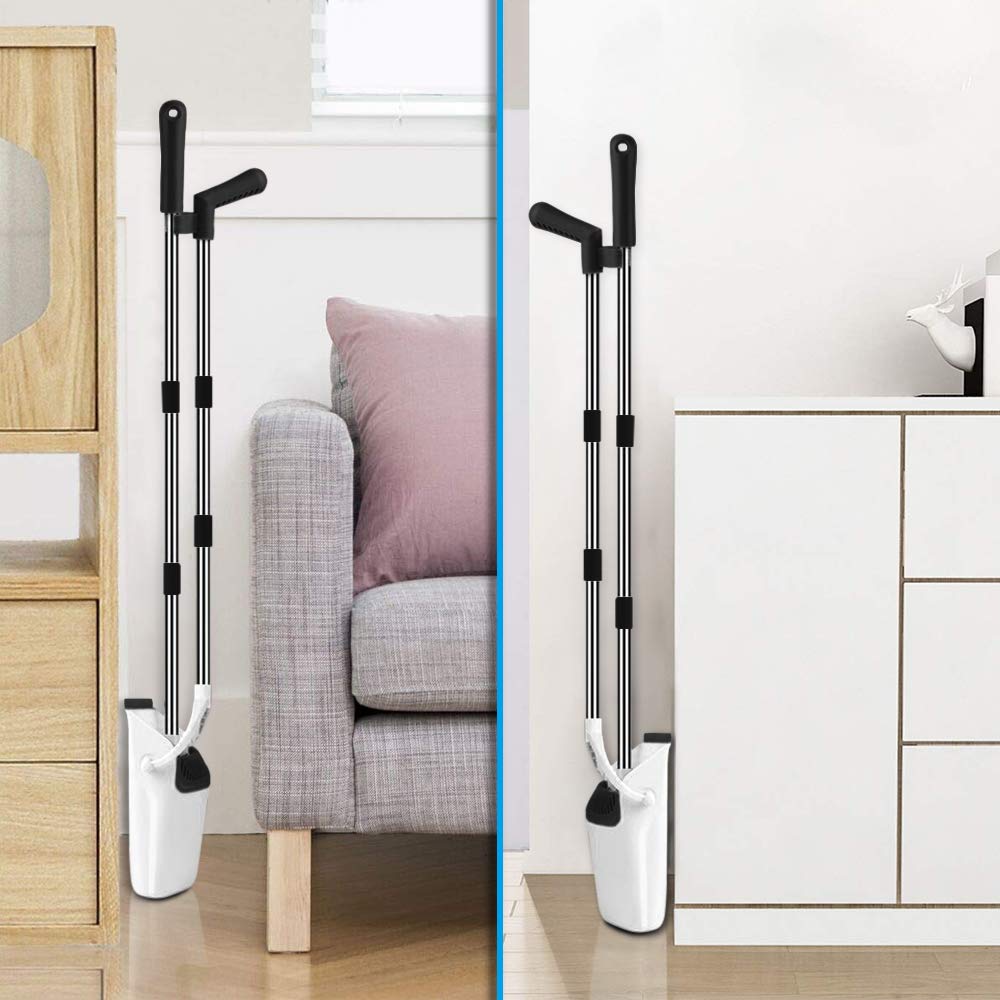 Buy Betuy Broom and Dustpan Set, Foldable Long Handle Broom/Dust Pan