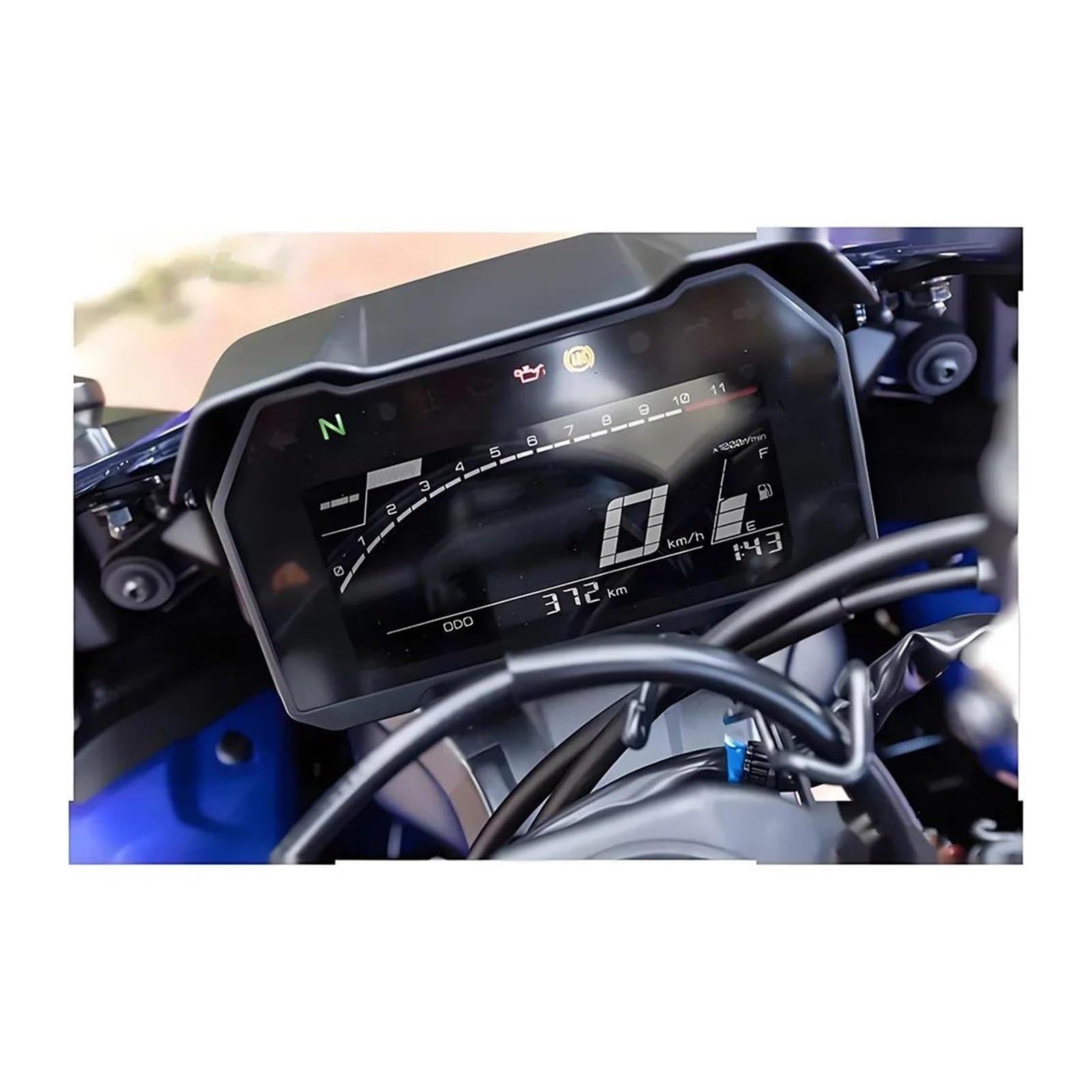 Funda Salpicadero Moto Para Yamaha YZF-R7 YZF R7 2022-2025 | Cubierta Para Velocímetro Panel De Instrumentos Protector Tacómetro Para Motocicleta