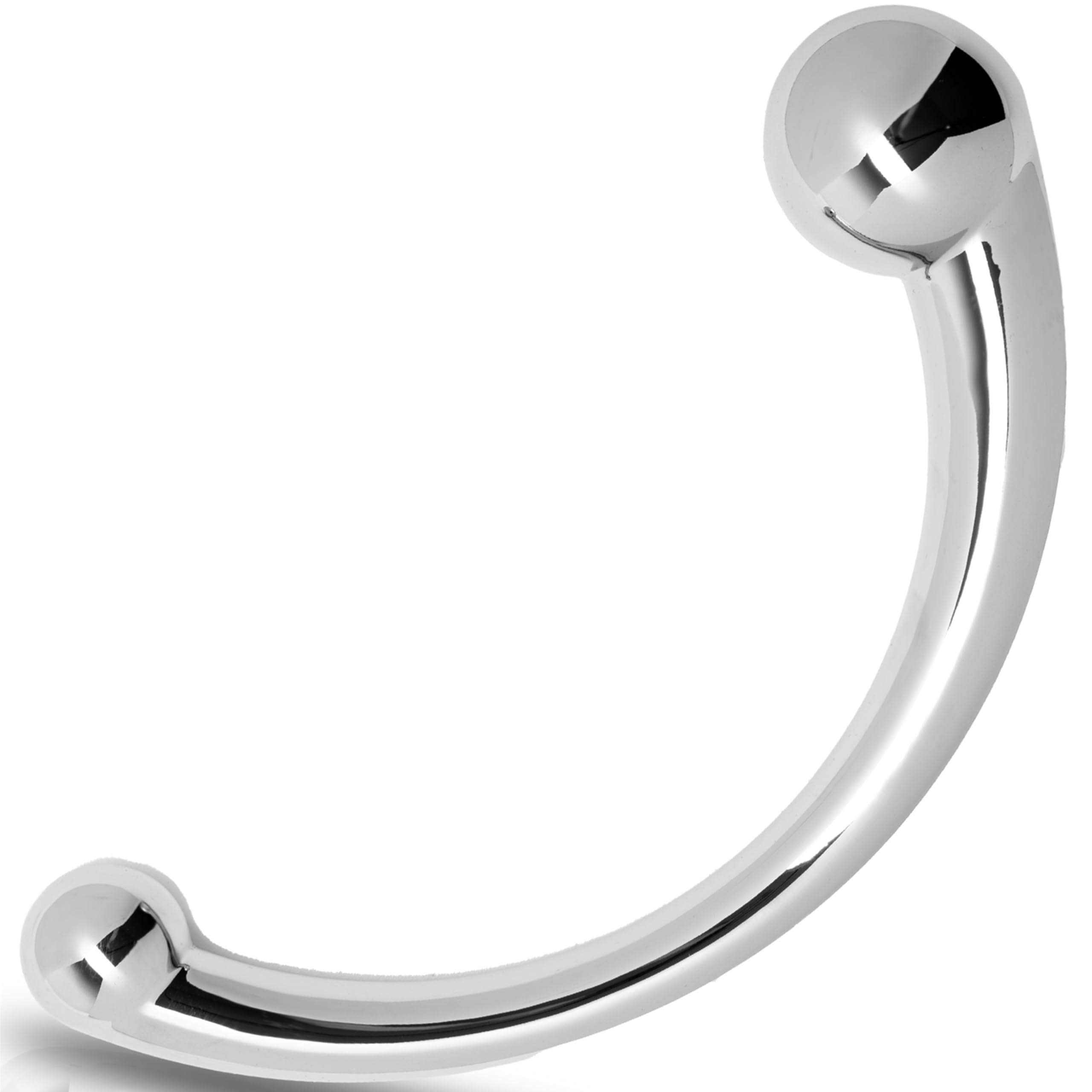 Anal dildo Edelstahl Analplug für Männer 20cm Lang 510g Durchmesser 2.4-3.9cm Sexspielzeug für Paare Extrem Sex Prostata stimulation dildos Buttplug double doppeldildo sextoys bdsm FOPS A110L (510g)