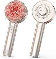 DZAVOK 3-in-1 Electric Scalp Massager for Hair Growth: EMS Brush with Hair Oil Applicator, IPX7 Waterproof Shampoo Head Massager