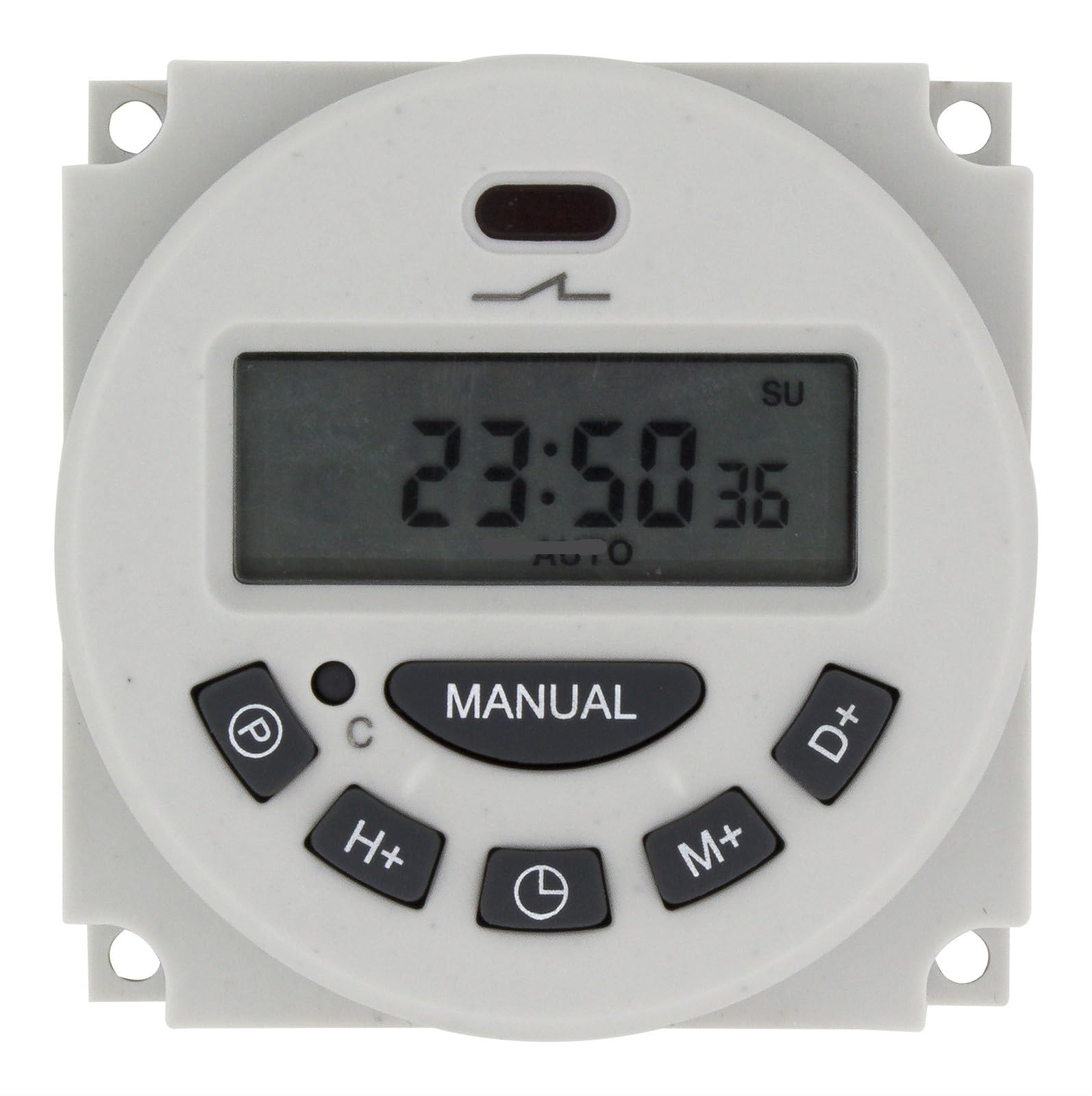 L701 CN101A 16A Interruptor de Tiempo Digital Temporizador electrónico programable semanal AC 220V 110V AC/DC 24V 12V (Color : 220VAC)