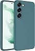Coverzone Case Compatible with Samsung Galaxy S23 Z-Mara Launch Vieri Full Protection Back Cover Camera Protection Protruding Smooth Surface Dark Green