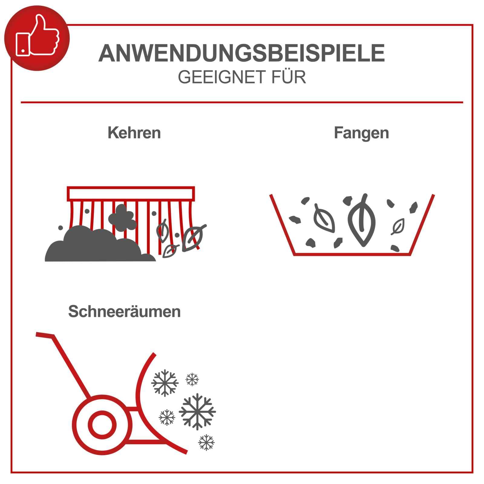 Scheppach Benzin Kehrmaschine - E-Start SC2200PE 4,9 PS - Kehrbreite 100cm | 70L Box | Schneefräse | 3 Vorwärts & 1 Rückwärtsgang | inkl. Auffangbehälter & Schneeschild | Schneeschieber | Schneeräumer