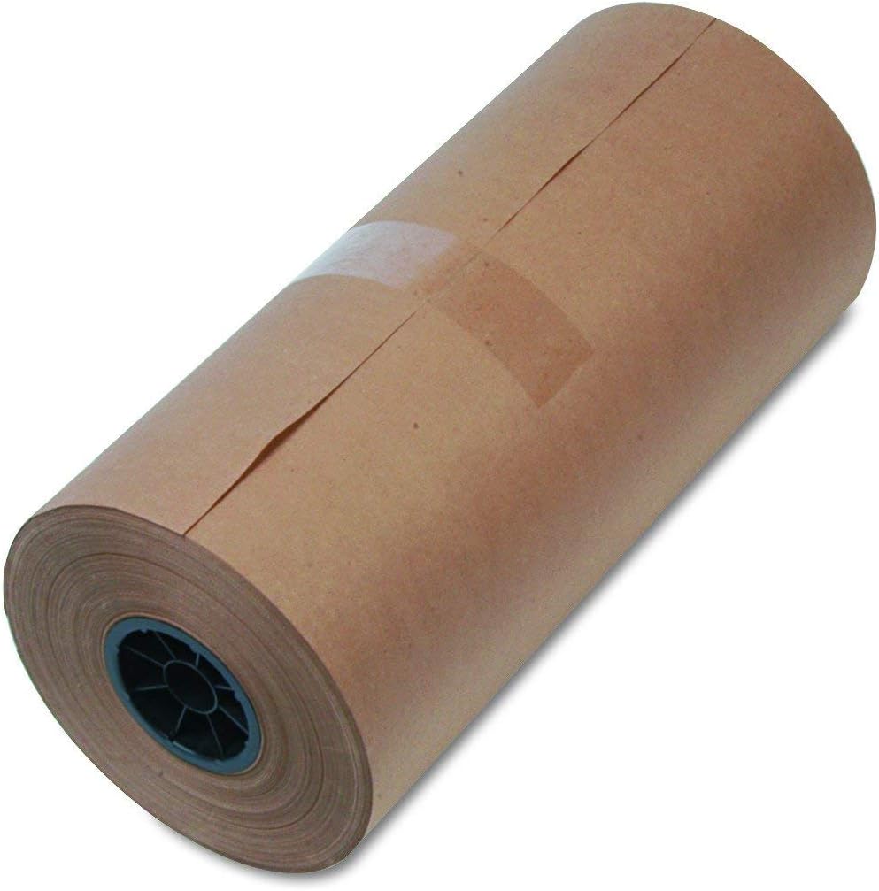 Manufacturer United Facility Supply Codes 1300015 40-Lb. mediumweight 9 Dia. Brown Kraft Wrapping Paper roll, 18w x 900-ft. - Pack of 4