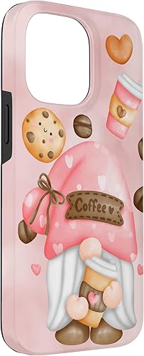 Miniatura 3 de iPhone 14 Pro Max - Gnomio de café lindo para amantes de gnomos de jardín y jardinero