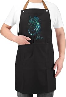 Belize Huichol Iguanas Art Souvenirs Apron