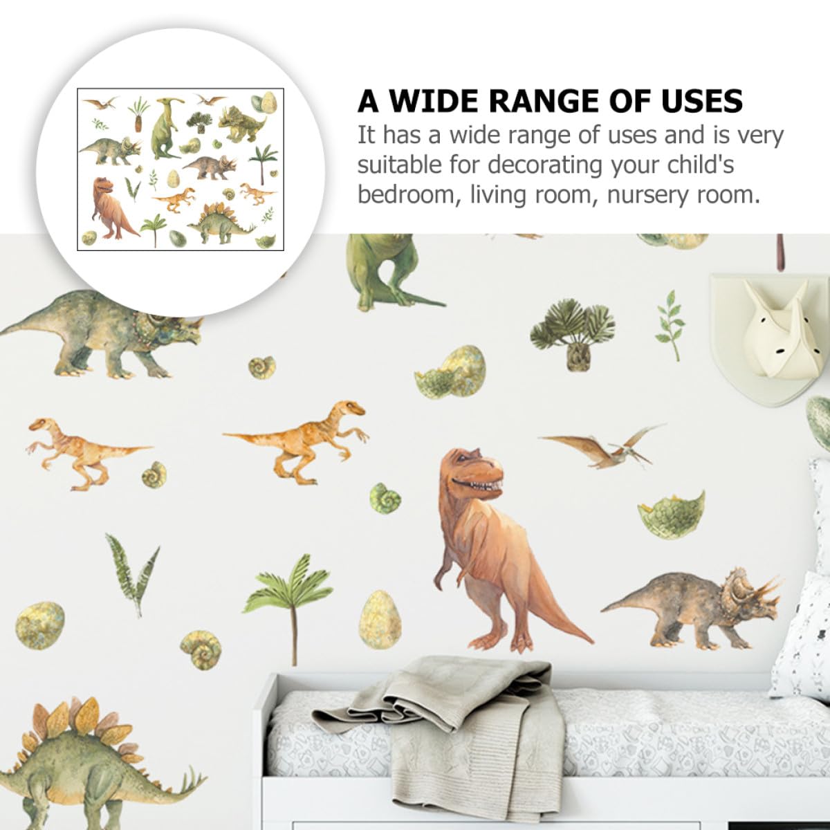 SHINEOFI 3 Juegos Pegatinas de Pared para Vinilos Decorativos Autoadhesivos de Árboles Decoración de Habitaciones Infantiles de Stickers y Removibles