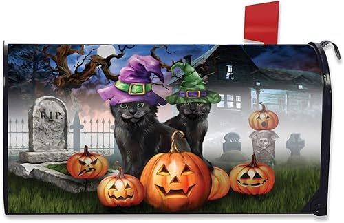 Miniatura 6 de Briarwood Lane Garden Kittens Spring - Funda magnética para buzón para gatos