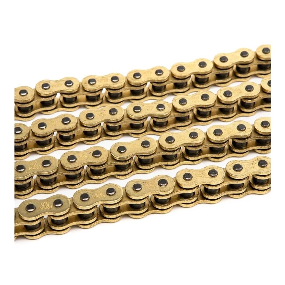 Catena for moto 520 525 530 428 Catene 120 136 maglie adatte for parti modificate for moto da cross(520V 120LINKS)