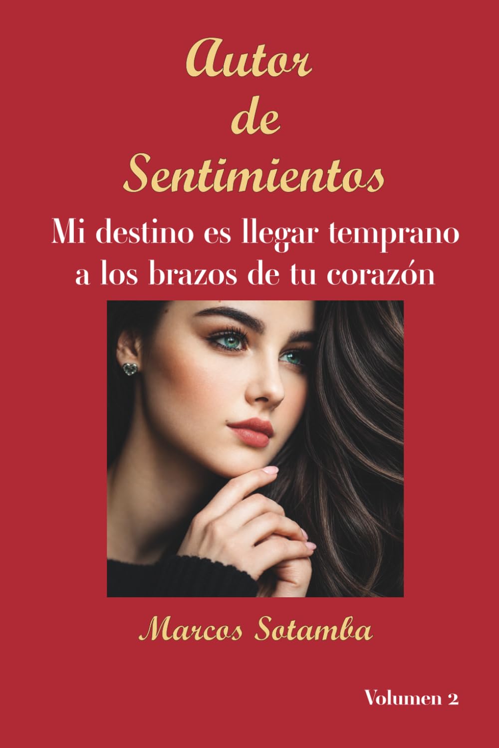 Autor de Sentimientos Volumen 2: Mi destino es llegar temprano a los brazos de tu corazón