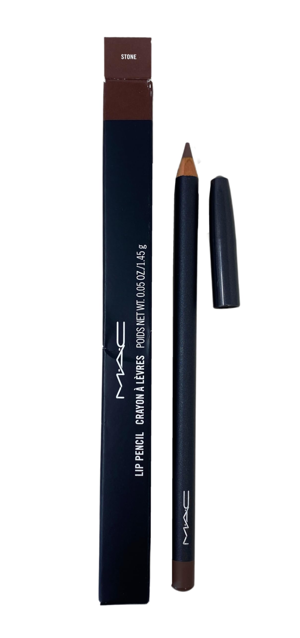 MAC Cosmetics Lip Pencil - Stone (Muted greyish-taupe brown) .05 Oz/ 1.45g
