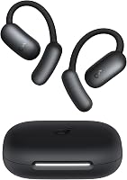 soundcore AeroFit 2 nyitott fülhallgató, állítható fülfüggelékek, mély basszus, 42 órás játékidő, Bluetooth 5.4, vezeték nélküli töltés, IP5 - black, standard 1