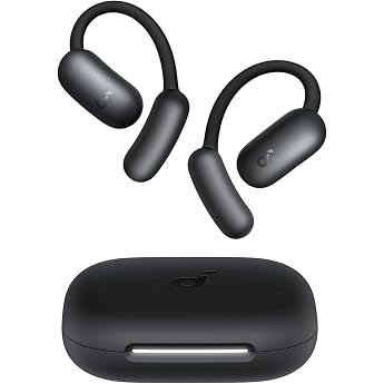 soundcore by Anker AeroFit 2, Open-Ear Headphones, AI Translation, IP55 | Pressure-free seat, twice as powerful bass, real-ti