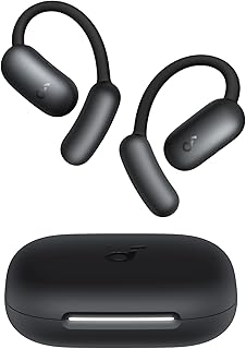 soundcore AeroFit 2 by Anker, Open-Ear Kopfhörer, KI-Übersetzung, anpassbare Ohrbügel, Fester Halt, tiefer Bass, Hi-Res Audio, 42h Spielzeit, Bluetooth 5.4, kabellos Laden, IP55, klare Anrufe durch KI