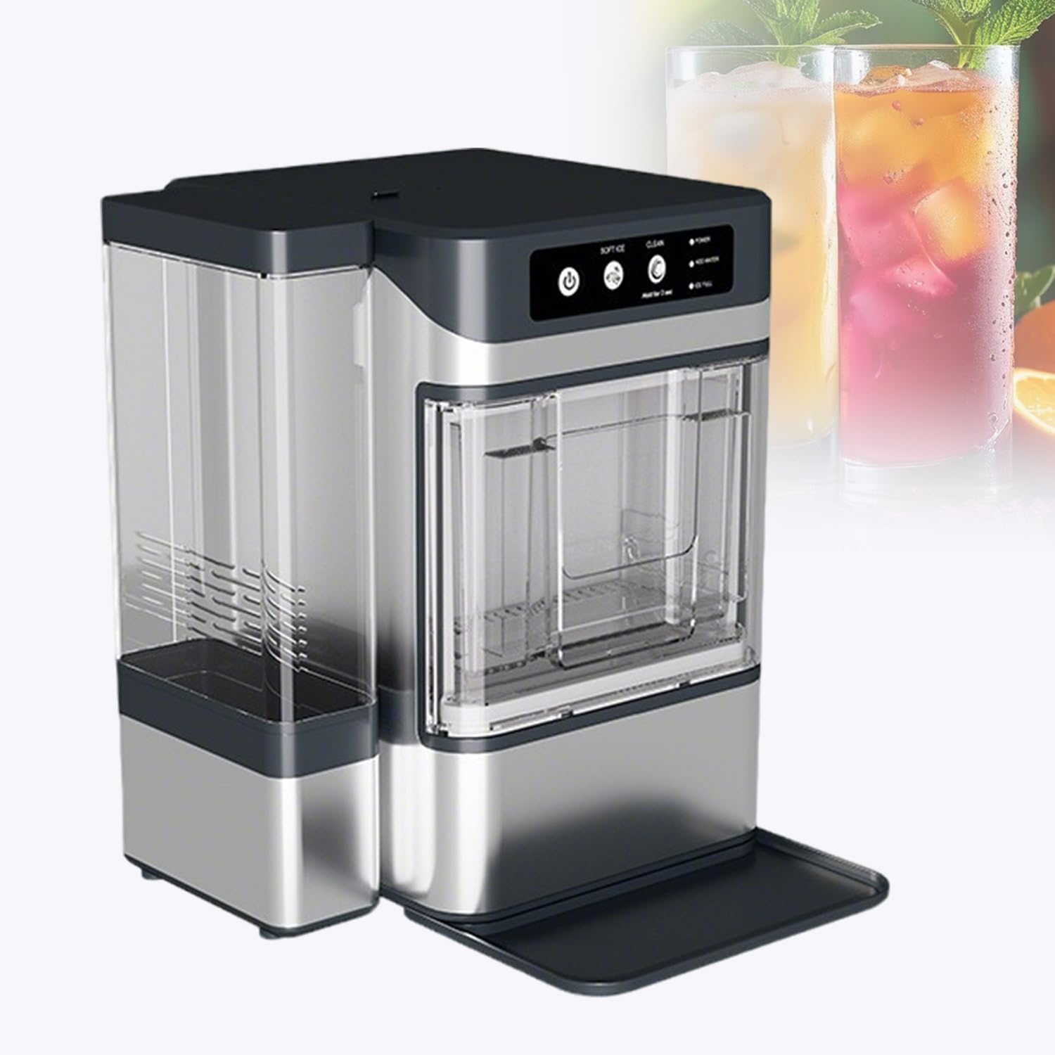 Machine à glaçons avec réservoir intégré pour ne plus jamais manquer de glace - 8
