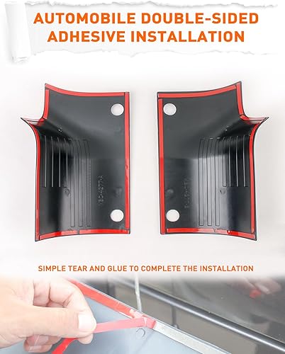 Miniatura 16 de Savadicar Cowl Body Armor - Cubiertas exteriores de capó, protectores de esquina para Jeep Wrangler JL JLU 2018-2025 y Jeep Gladiator JT de 2/4