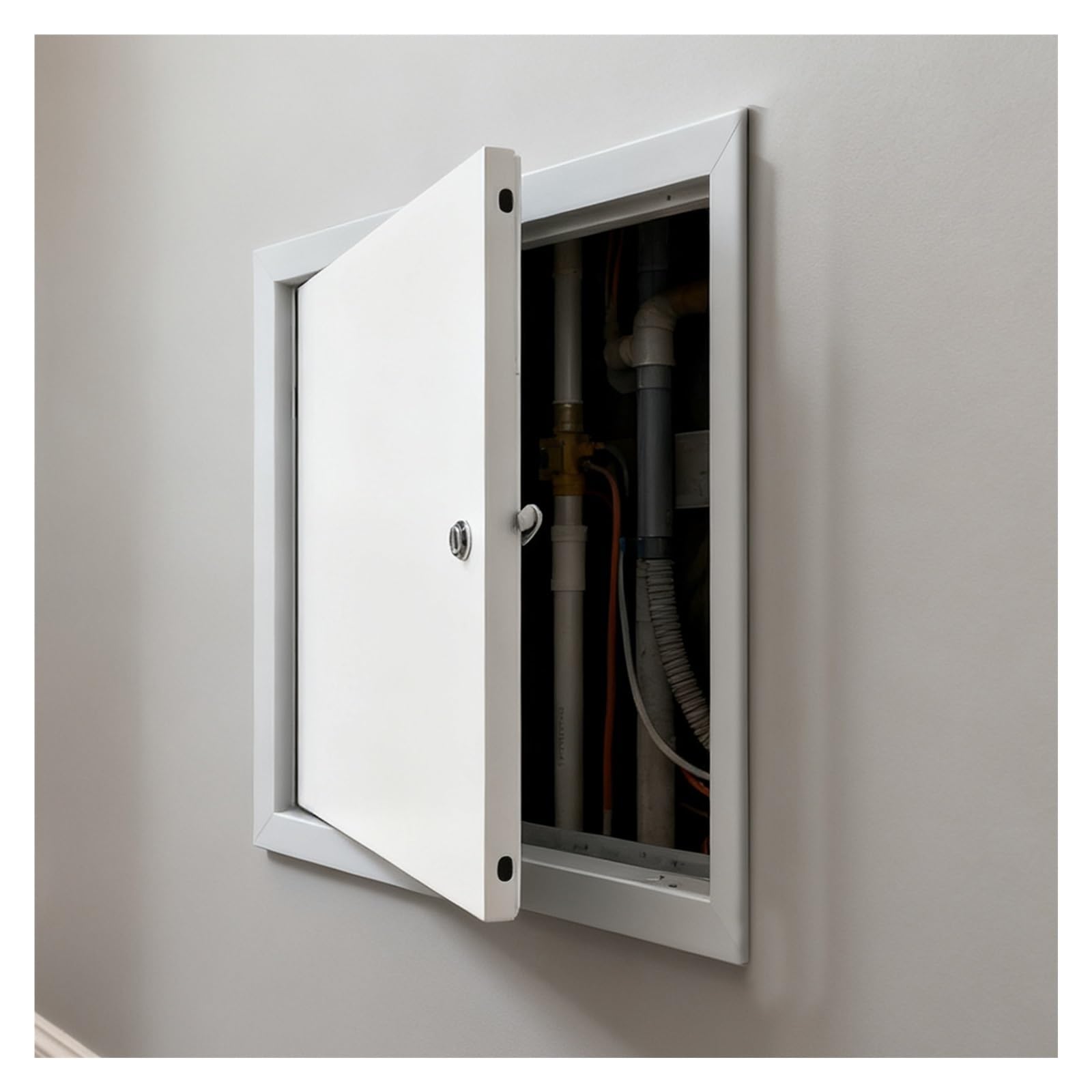 AMUFJJ Trampilla Pladur Puerta De Acceso con Marco, Placa Cubierta para Orificio Pared Empotrada/Paneles Inspección Impermeables, Puertas Revisión Paneles Yeso(30x90cm (12x36in))