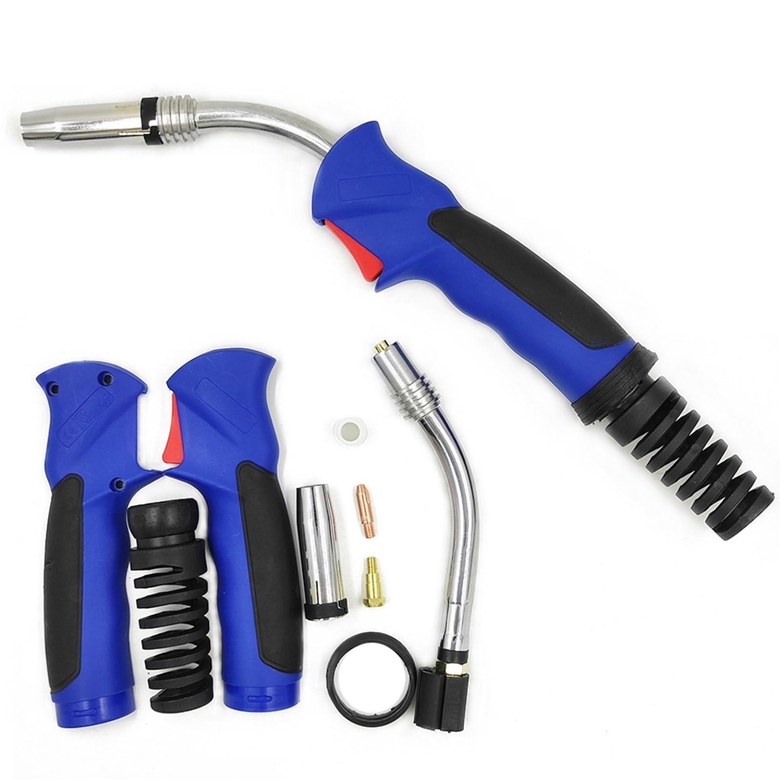 Zgrzewarka do plastiku Palnik 15AK 24KD 36KD Pistolet spawalniczy MIG Poziom przemysłowy Ręczna spawarka(24KD Torch)