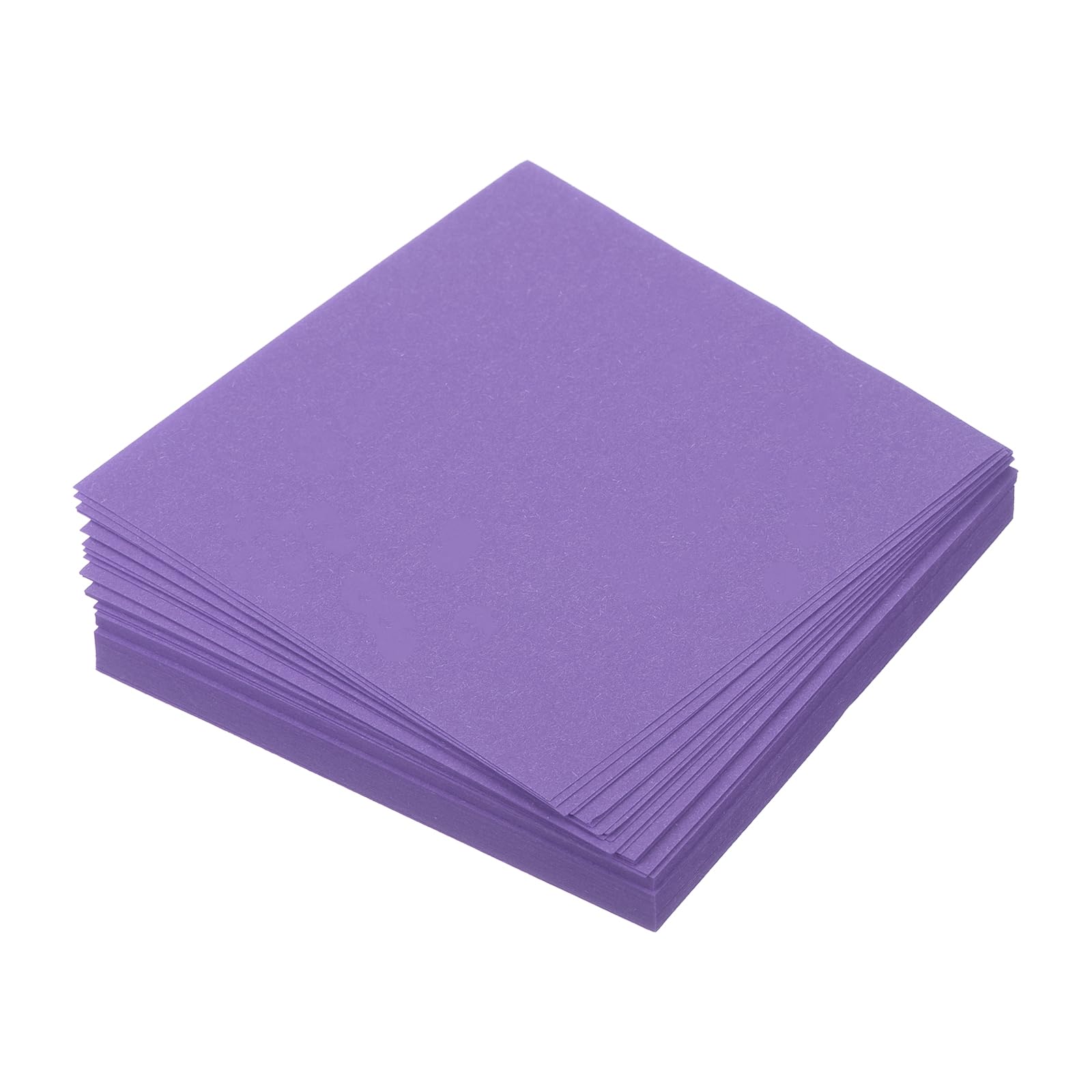 MECCANIXITY 100 Sheet Origami Paper Double Sided Deep Purple 2x2 Inch Square Sheet for Art Craft Project, Beginners, Gifts Decor