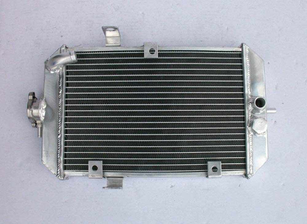 WRCRAD Polished Aluminum ATV Radiator For 2001-2005 Yamaha Raptor 660R YFM660R – Bolt-On