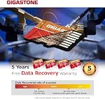 【5-Years Data Recovery】 GIGASTONE 512GB Micro SD Card, 4K Camera Pro MAX, Compatible with Gopro, Dash Cam, DJI, Drone, Security Camera, Speed Up to 170/140 MB/s, UHS-I A2 4K U3 C10, with Adapter