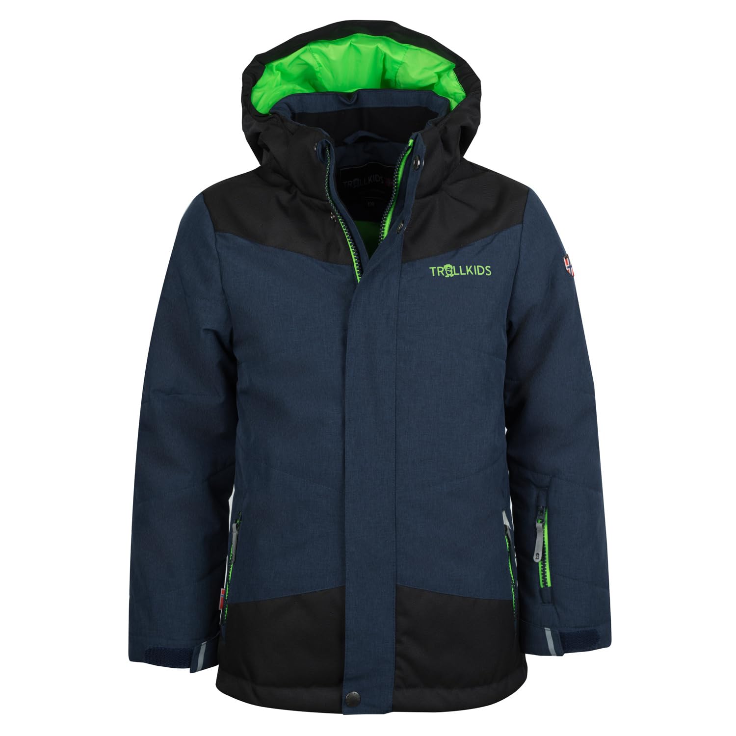 Trollkids Niños Norefjell Repele el Agua a Prueba de Viento Chaqueta de Esquí Invierno