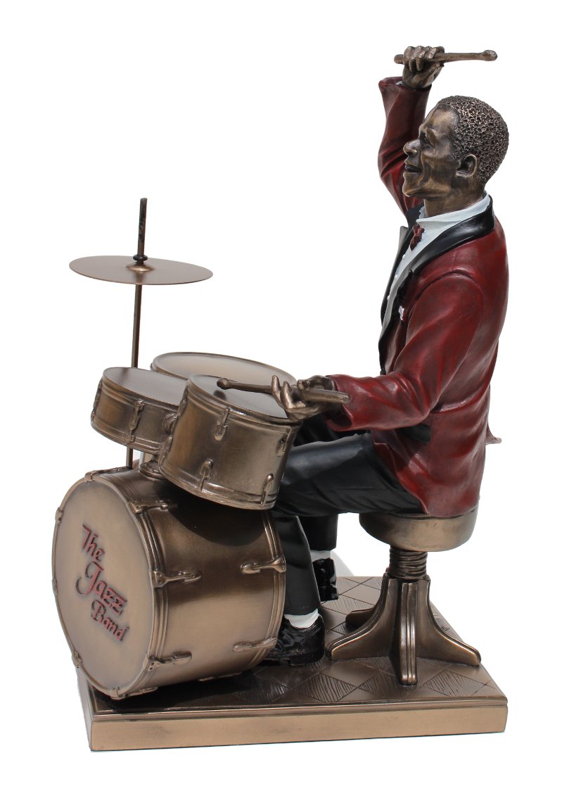 Schlagzeuger Figur Drummer Schlagzeug Jazzmusiker