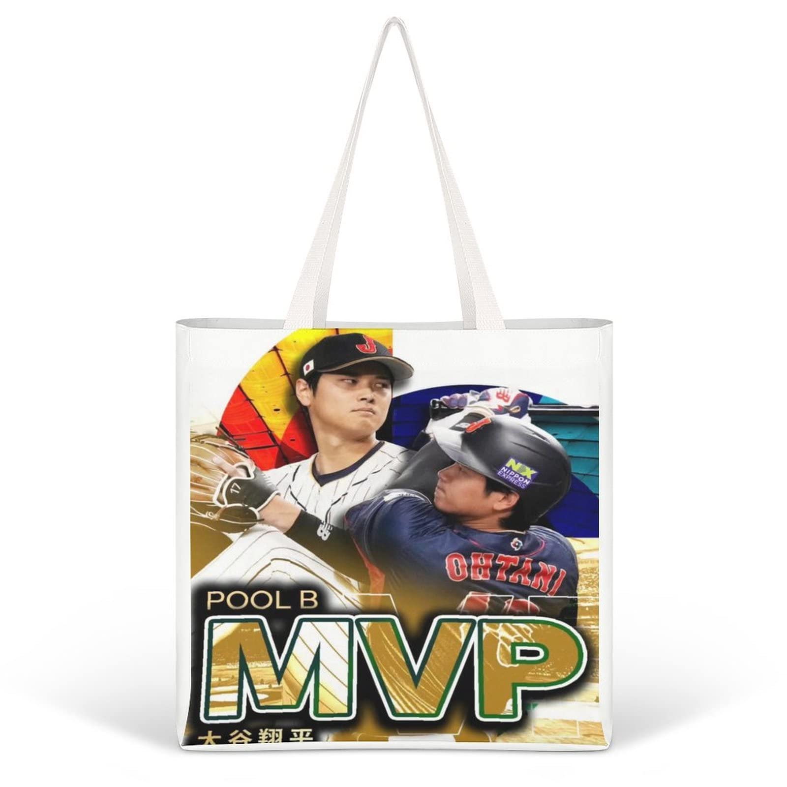 Amazon.co.jp: 爆発的に売れています大谷翔平 MVP トートバッグ 野球
