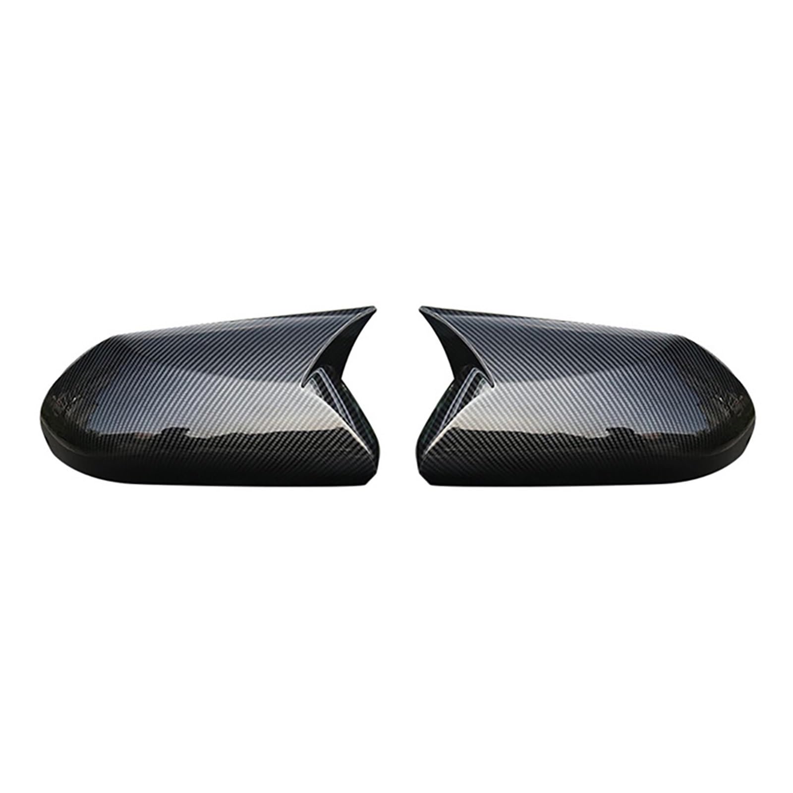 Cappucci di Ricambio per Specchietti Retrovisori per Smart Fortwo/Forfour 453 2015‑2021 con Protezione UV e Facile Installazione (stile fibra di carbonio