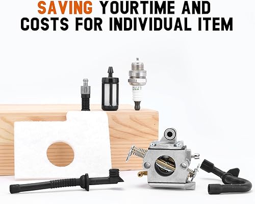 Miniatura 5 de Savior carburador de repuesto para motosierra STIHL MS170 MS180 017 018 Zama C1Q-S57B