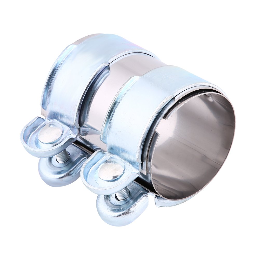 Buy Aramox Exhaust Pipe Clamp,Stainless Steel Turbo Exhaust Band Clamp