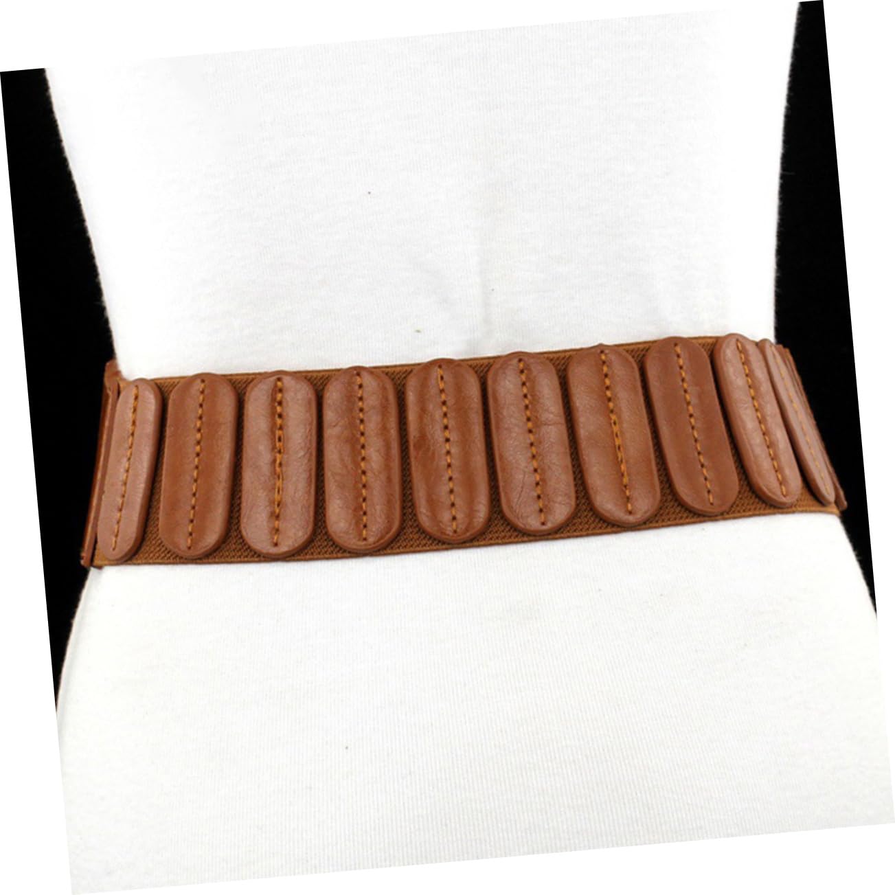 SHERCHPRY 2 Cinturones Anchos Para Mujer Con Hebilla De Aleación Refinada Para Vestidos Y Suéteres.