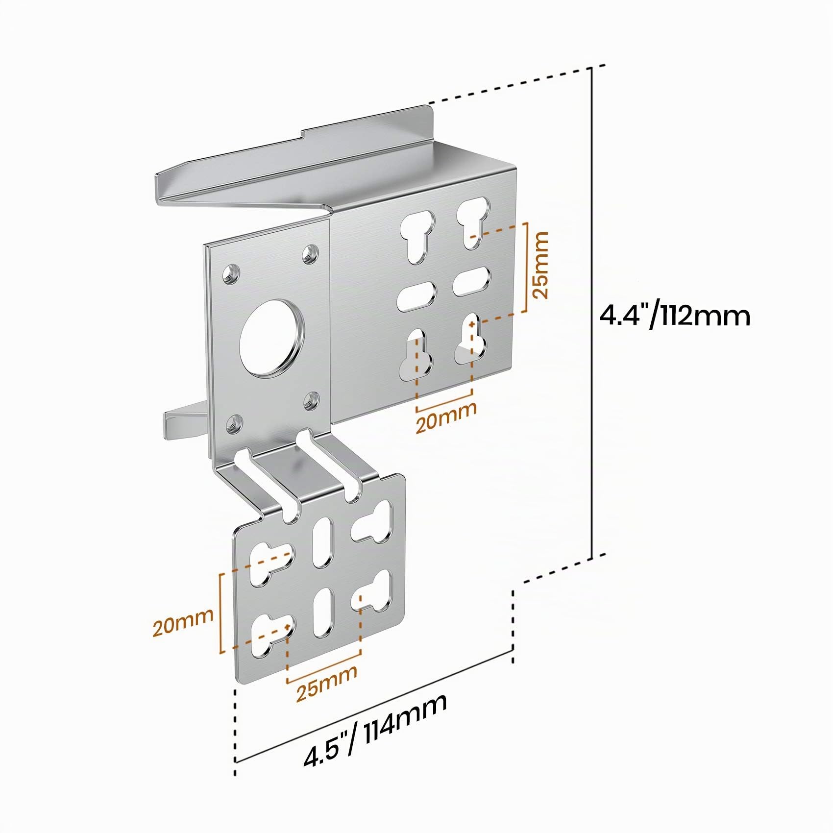 onlyfire Universal Parrilla Kit de reemplazo del asador para Asar varas - 45'' X 1/2 '' Hexagonal Spit Motor eléctrico/Barra (no caben asador de Gas Weber)