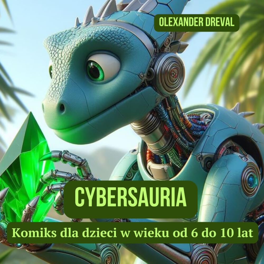 CYBERSAURIA: Komiks dla dzieci w wieku od 6 do 10 lat