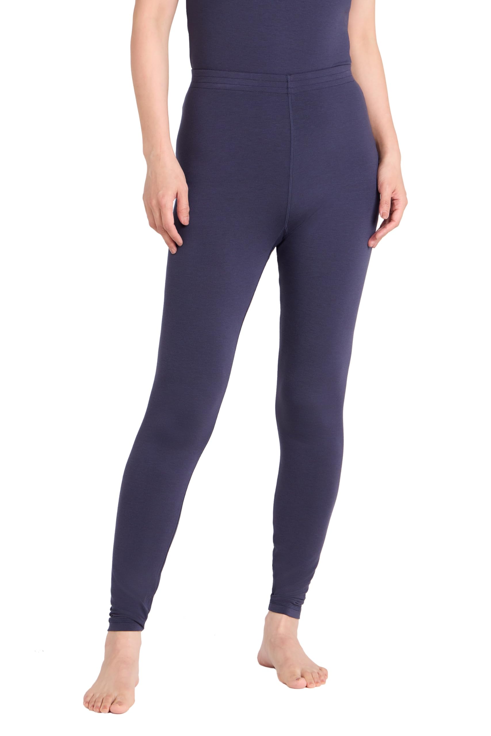 Mountain Warehouse Keep The Heat Womens Baselayer Pants - Isotherm, Quick Dry & Moisture Wicking Ladies Leggings - Spring Summer, Outdoors, Travelling & Hiking Navy 18