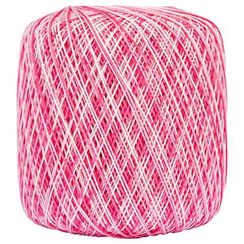 Image of Red Heart Crochet, Cotton Classic Size 10, Shades of Pink (154-15)