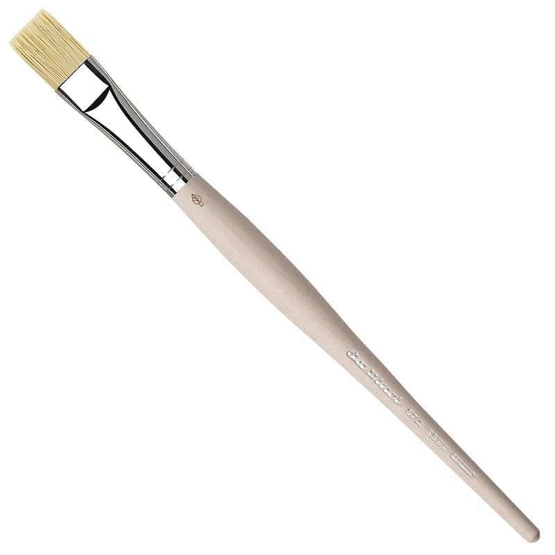 da Vinci Pincel para Máscara Facial Series 3599 com Cerdas Naturais Planas