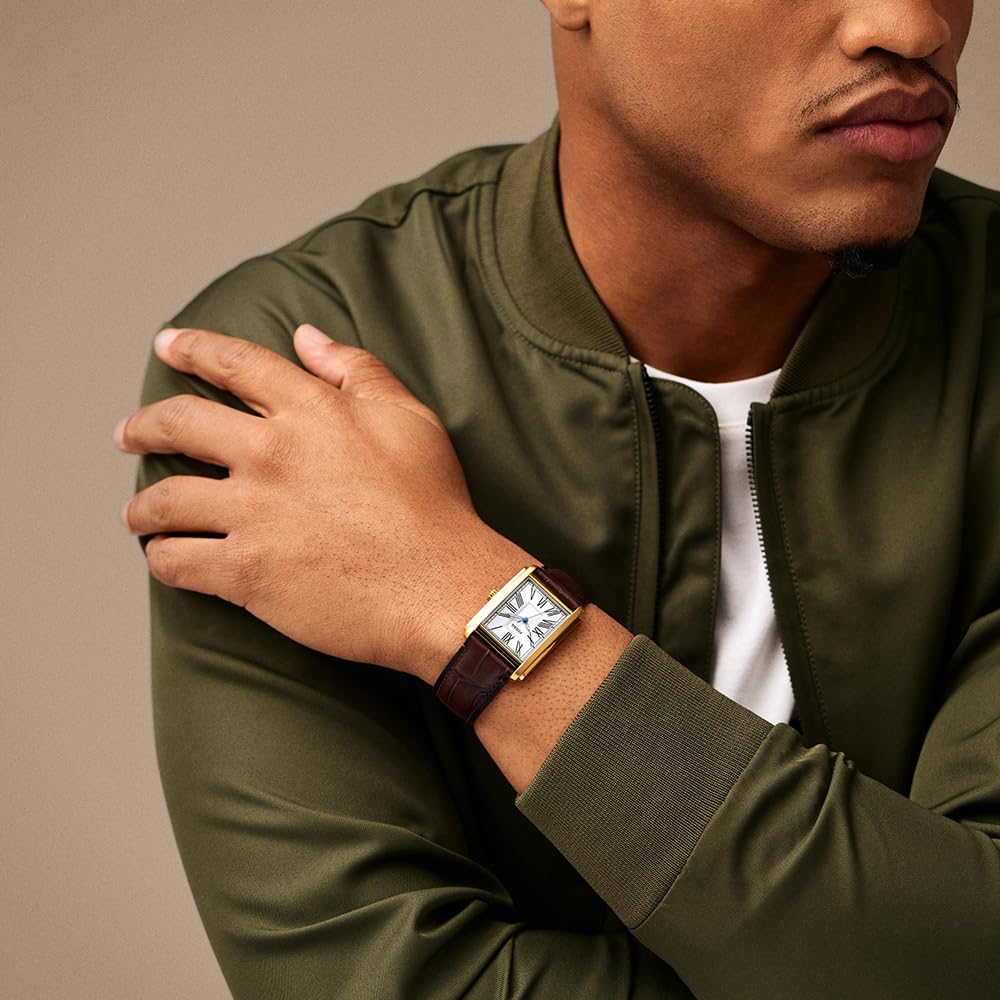Fossil Reloj Carraway para Hombre, Movimiento de Cuarzo de Tres manecillas con Correa de Piel o Acero Inoxidable