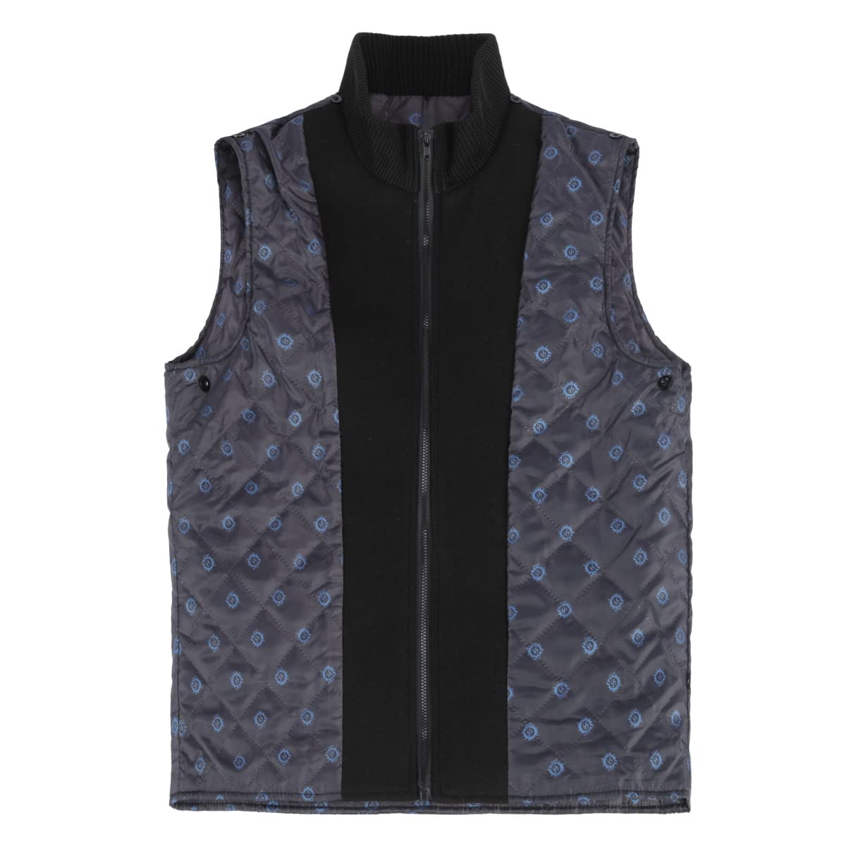 YOUTHUP Cappotto in Lana con Gilet da Uomo Invernale Cappotti Corto di Lana Casual Trench Coat