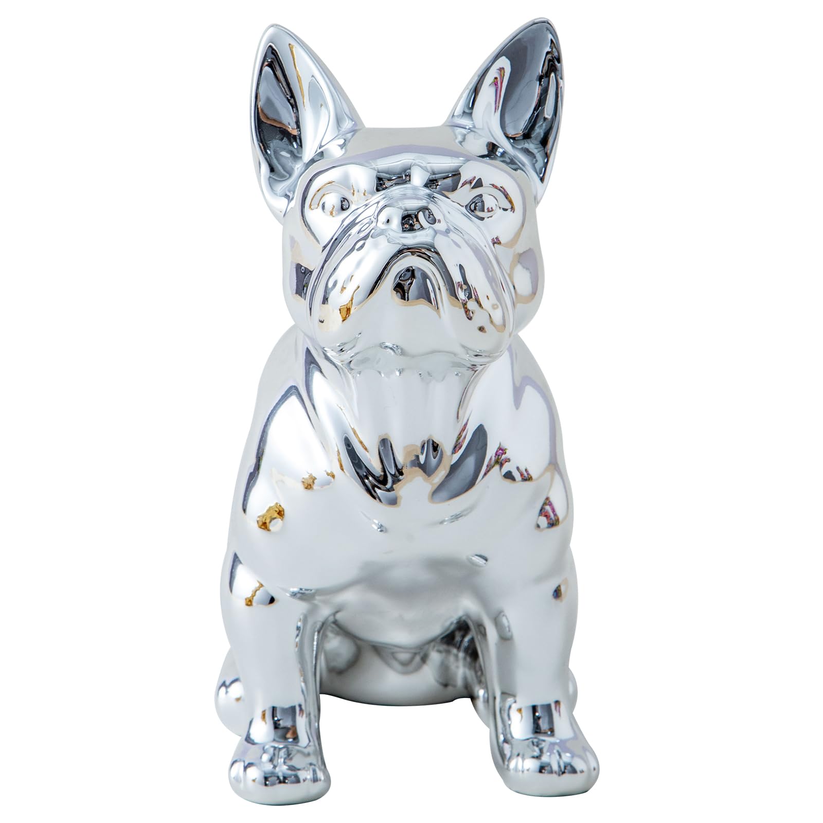 ブルドッグ 置物 飾り シルバー Amazon.co.jp: フレンチブルドッグ 新色 オブジェ ブルドッグ 犬